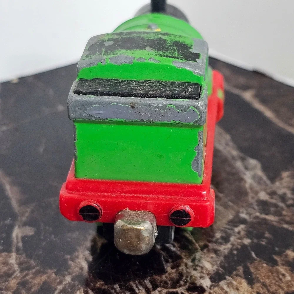 Thomas & Friends Take Along Percy Train Diecast Metal 2002 Learning Curve Green6